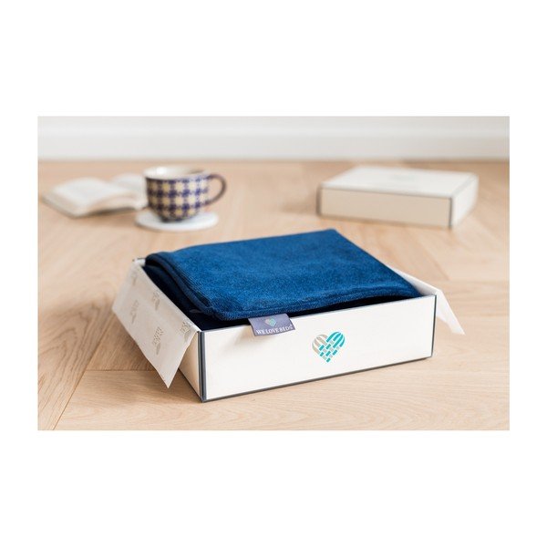 Zila spilvendrāna WeLoveBeds Royal, 50 x 50 cm-image-2