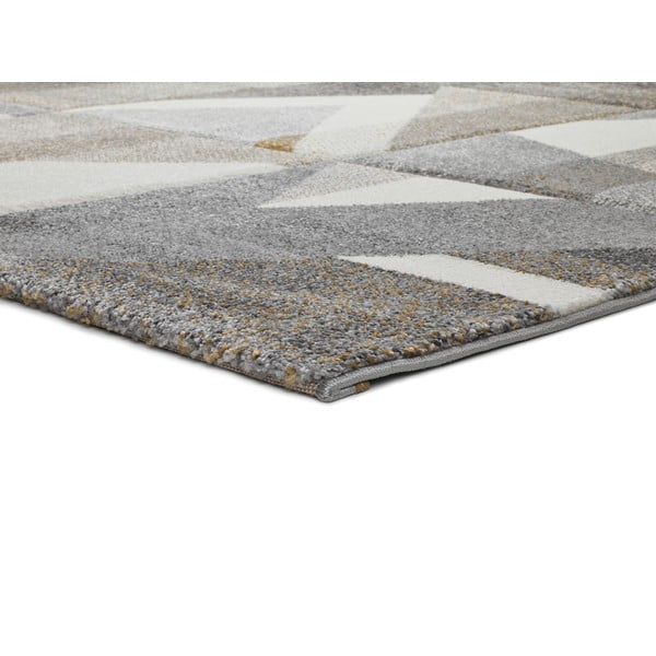 Pelēks un dzeltens paklājs Bianca Dice, 120 x 170 cm-image-2