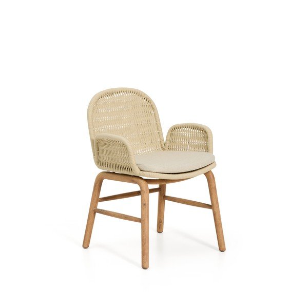Bēšs dārza krēsls Alipa – Kave Home-image-4