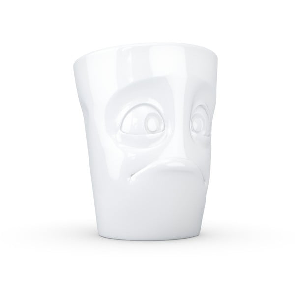Balta porcelāna krūze ar rokturi 58products Clueless-image-1