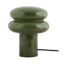 Zaļa stikla galda lampa (augstums 24 cm) Incesante – Leitmotiv