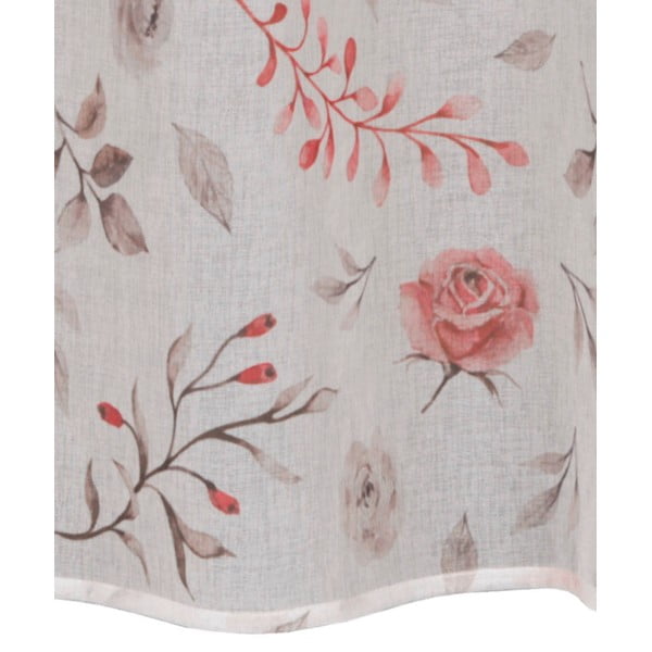 Balts/rozā dienas aizkars 135x45 cm Rose – Sehlbach-image-2