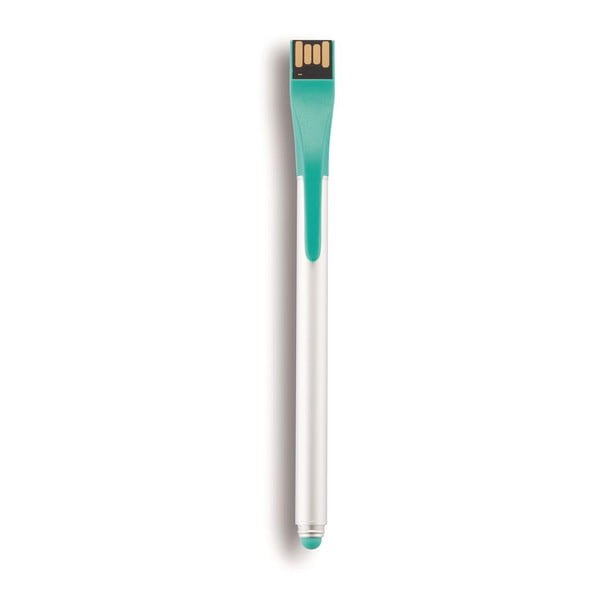 Rakstspalva ar USB disku Point 4GB, zaļa