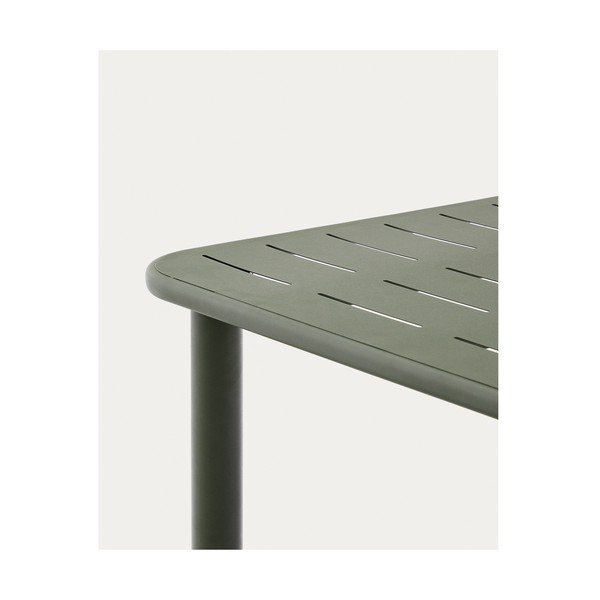 Tērauda dārza ēdamgalds 90x180 cm Brai – Kave Home-image-3