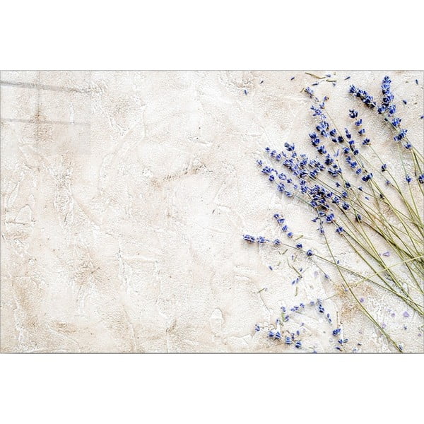 Stikla glezna 70x50 cm Lavender – Wallity
