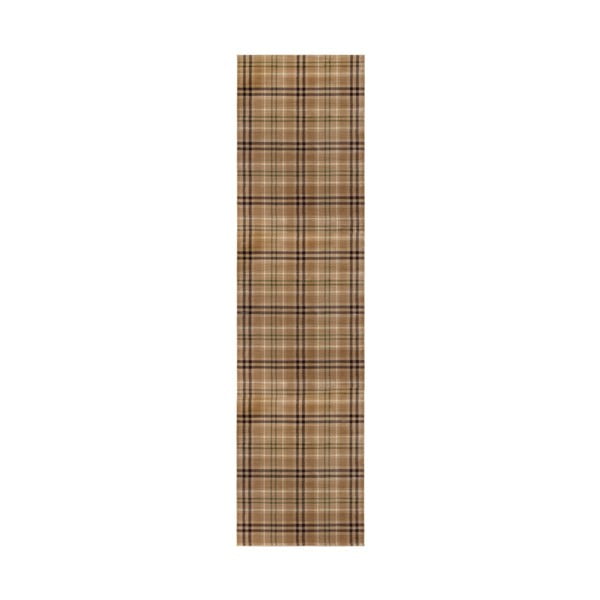 Brūns paklājs Flair Rugs Highland, 60 x 230 cm