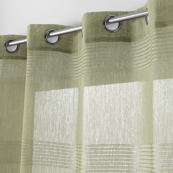 Haki dienas aizkars 140x280 cm Ajourela – douceur d'intérieur-image-1