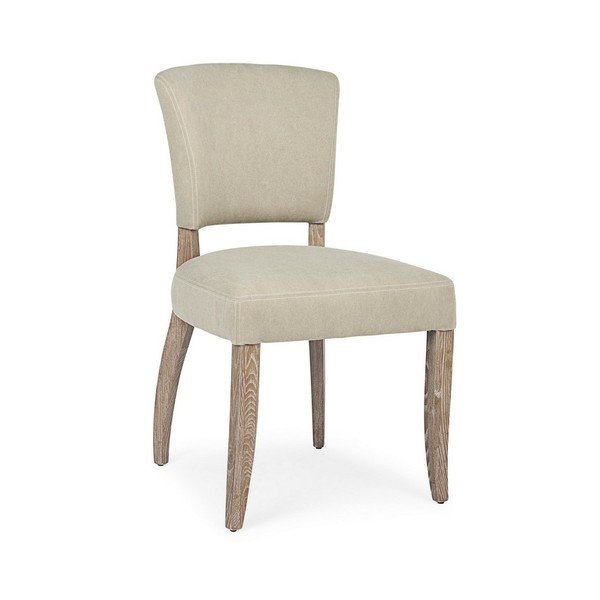 Bēšs polsterēts pusdienu krēsls Maratriz – Bizzotto