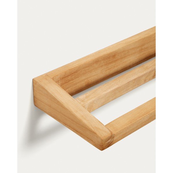 Dabīga toņa koka dvieļu turētājs Vedel – Kave Home-image-4