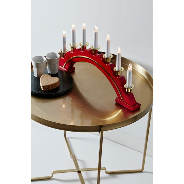 Sarkans/zelta krāsas gaismas dekors ar Ziemassvētku motīvu Celine – Markslöjd-image-1