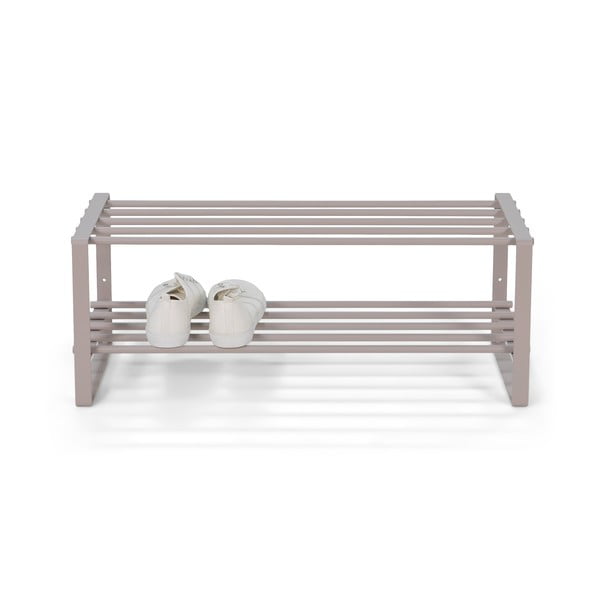 Pelēkbrūns metāla apavu plaukts 70x29x27 cm Rex – Spinder Design-image-2