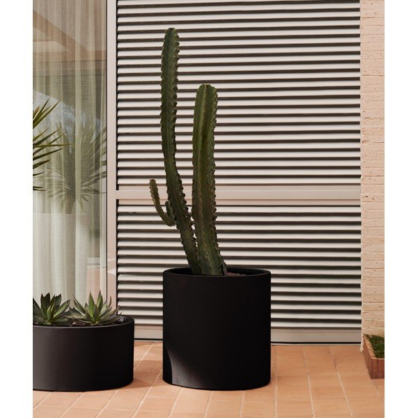 Betona puķu poda apvalks ø 52 cm Aiguablava – Kave Home-image-1