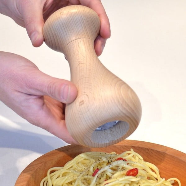 Melnas ozolkoka garšvielu dzirnaviņas Wireworks Grinder-image-2