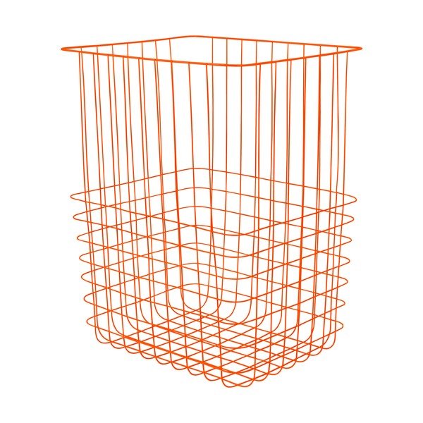 Oranžs metāla/tekstila veļas grozs 64 l Store-It – Mette Ditmer Denmark-image-3