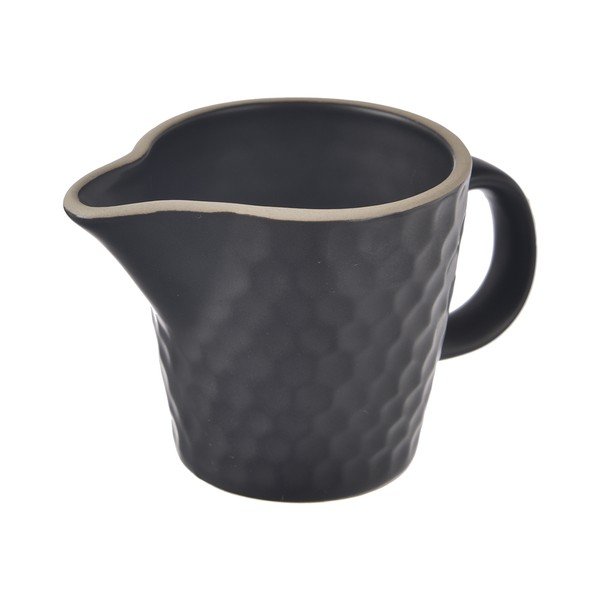 Melna keramikas piena krūze 100 ml Tea Time – Orion-image-2