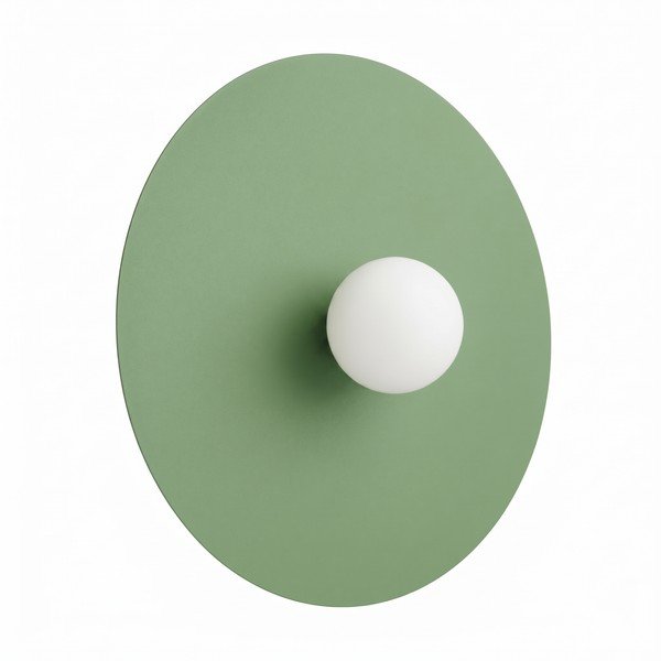 Salvijas zaļa metāla sienas lampa ø 50 cm AKE – Thoro