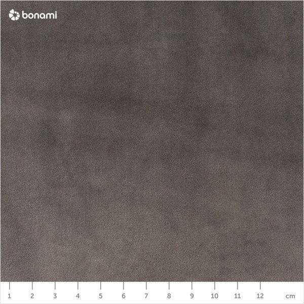 2 pelēku bāra krēslu komplekts ar samta apdari Dutchbone, augstums 91 cm-image-1