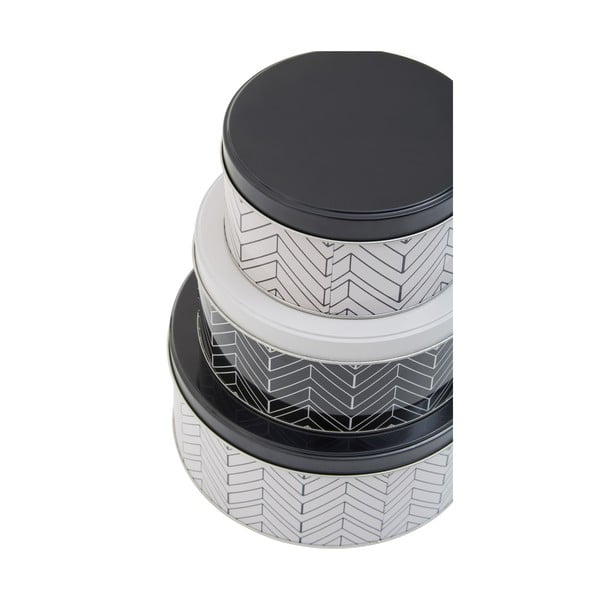 Metāla kastes (3 gab.) pārtikai Urban – Premier Housewares-image-3