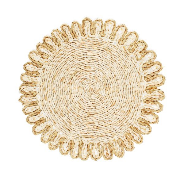 Galda paliktnis no kukurūzas mizas ø 38 cm Corn Husk – Rex London