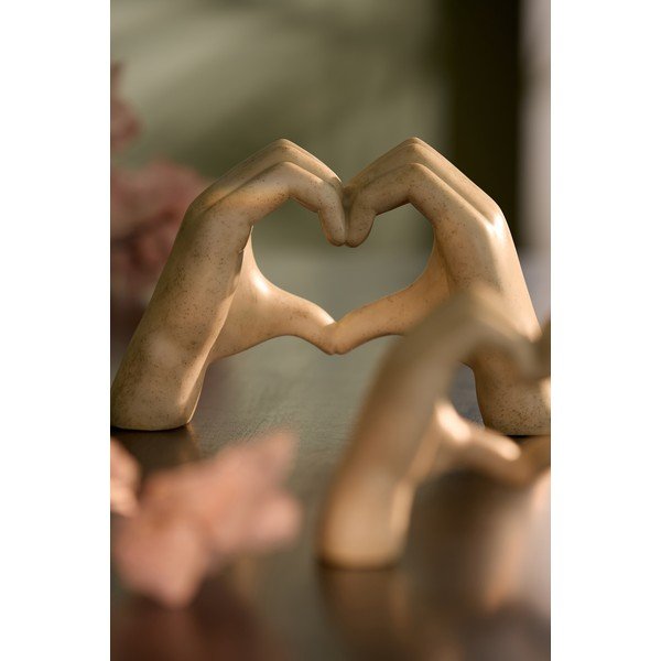Polirezīna statuete (augstums 15 cm) Hands – Light & Living-image-1