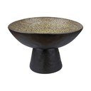 Melna/bēša akmensmasas bļoda ø 31,5 cm By Hand  – Mette Ditmer Denmark