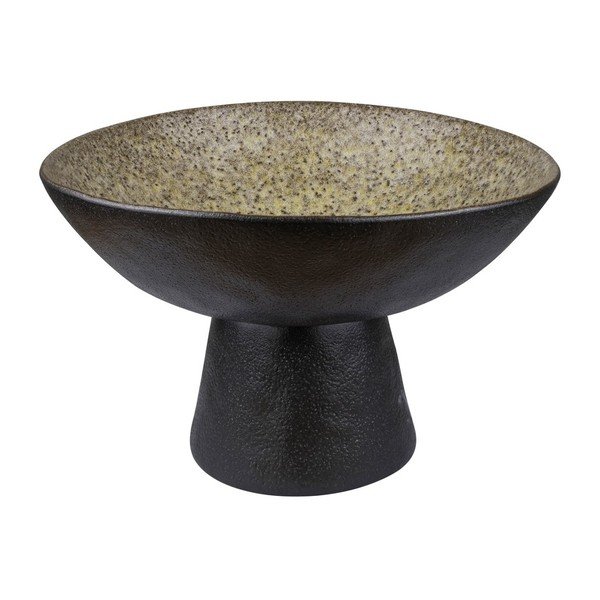 Melna/bēša akmensmasas bļoda ø 31,5 cm By Hand  – Mette Ditmer Denmark