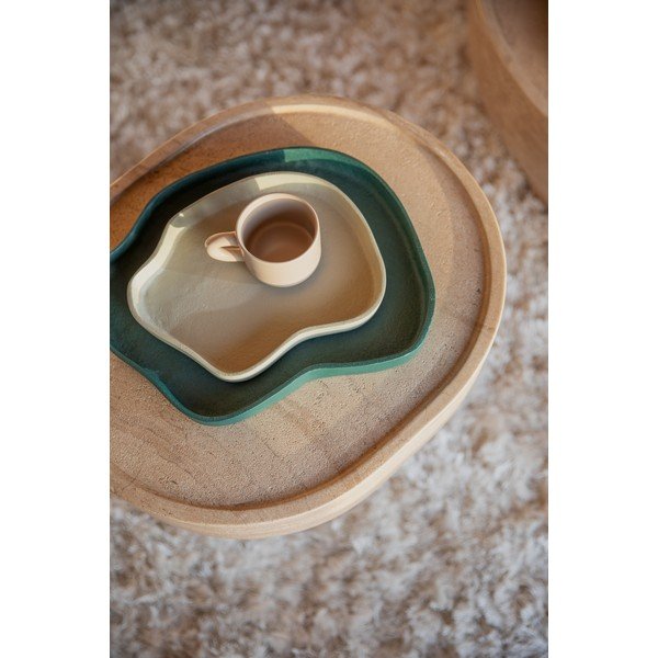 Metāla dekoratīvas paplātes (2 gab.) 35x23 cm Revolt – Zuiver-image-1