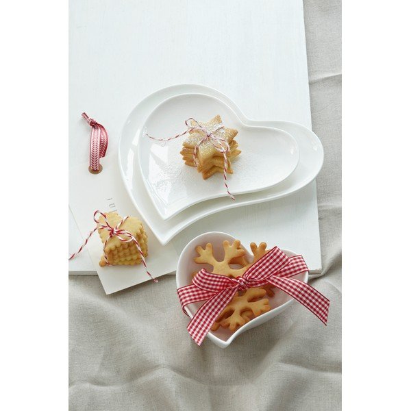 Balts porcelāna servēšanas trauku komplekts (3 gab.) Amore – Maxwell & Williams-image-1