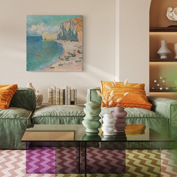 Glezna 80x80 cm The Beach – Styler-image-2