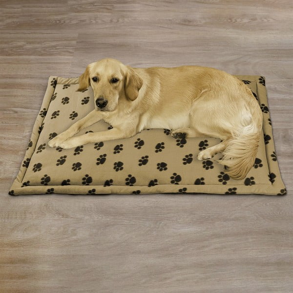 Gaiši brūna kokvilnas mājdzīvnieku gulta suņiem 60x90 cm – Maximex-image-1