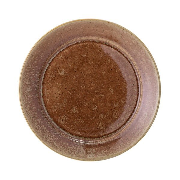 Brūns keramikas deserta šķīvis Bloomingville Pixie, ø 20 cm