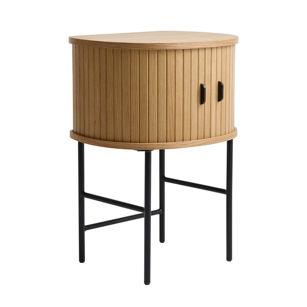 Dabīga toņa naktsskapītis Nola – Unique Furniture-image-4