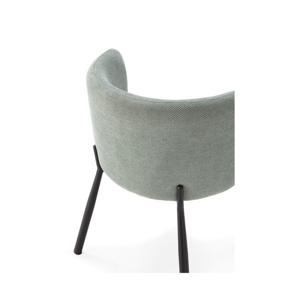 Piparmētru zaļi polsterēti ēdamistabas krēsli (2 gab.) Ginny – MOME-image-3