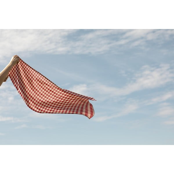 Galdauts Really Nice Things Red Vichy, 140 x 140 cm-image-3