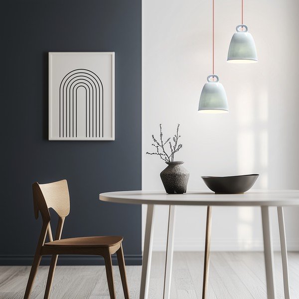 Zila bērnu lustra ar keramikas abažūru Sewilla – Candellux Lighting-image-1
