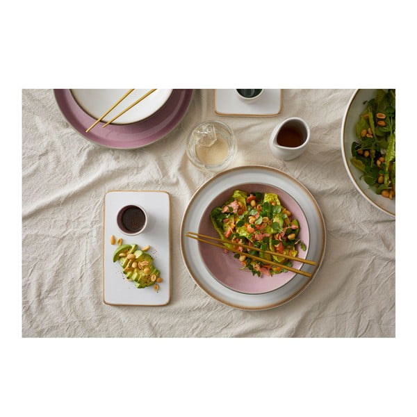 Rozā/pelēka akmensmasas bļodiņa 1 l Gastro Grey/Light Pink – Bitz-image-1