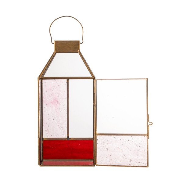 Stikla laterna (augstums 34 cm) Drew – Bloomingville-image-3