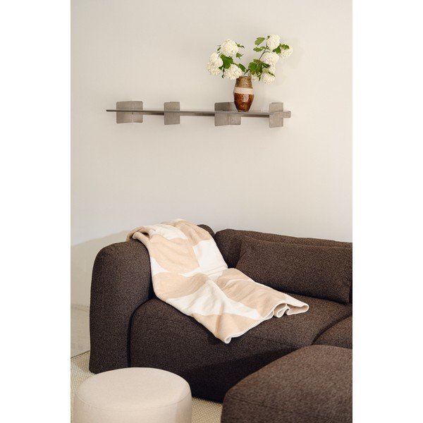 Bēšs/krēmkrāsas pleds 150x200 cm Tul – noo.ma-image-3