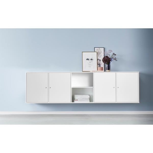 Balta zema kumode 220x61 cm Mistral – Hammel Furniture-image-1