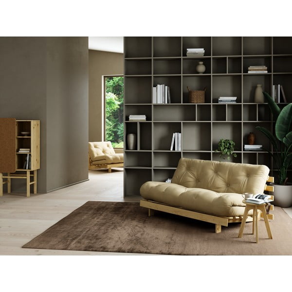 Brūns dīvāns 160 cm Roots – Karup Design-image-1