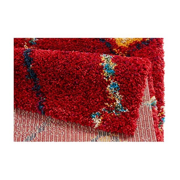 Sarkans paklājs Mint Rugs Geometric, 200 x 290 cm-image-1