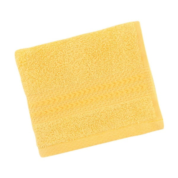 Dzeltens tīras kokvilnas dvielis Foutastic, 30 x 50 cm-image-2