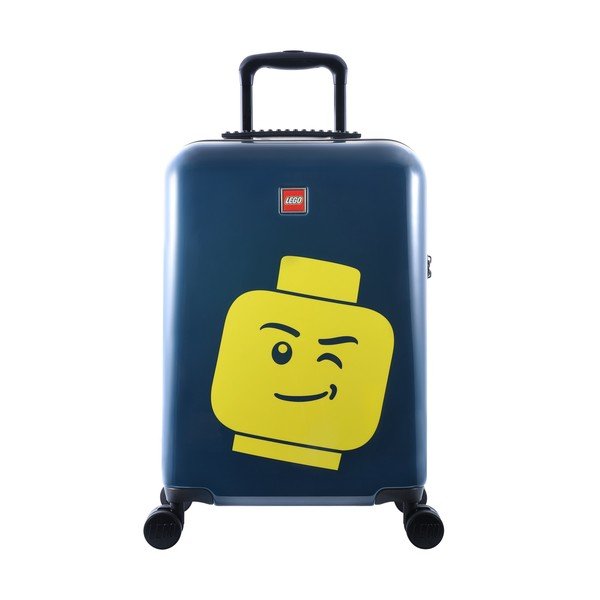 Zila LEGO® bagāžas minifigūriņas galva 20"