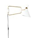 Balta sienas lampa Zuiver Shady