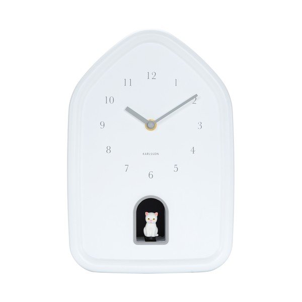 Sienas pulkstenis Modern Kitty – Karlsson