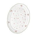 Balta porcelāna paplāte Brandani Nonna Rosa