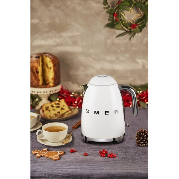 Balta elektriskā tējkanna 1,7 l 50's Retro Style – SMEG-image-1