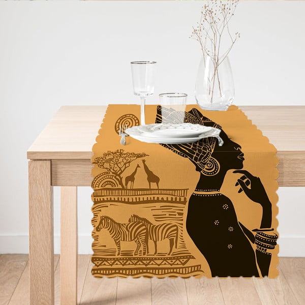 Dekoratīvais galdauts Minimalist Cushion Covers African Woman, 45 x 140 cm