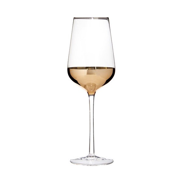 4 vīna glāžu komplekts ar zelta detaļām Premier Housewares Horizon-image-4