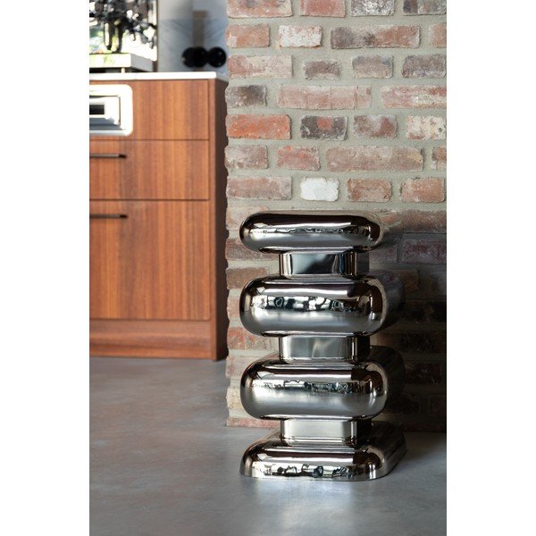 Metāla sānu galdiņš 29x29 cm Stubby – Dutchbone-image-1